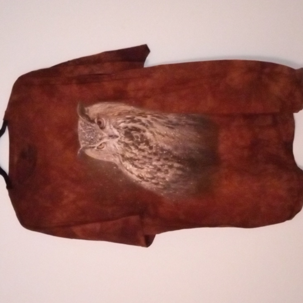 AniMall Sitting Owl Tee 3XL